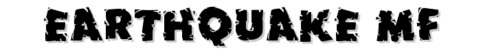 Earthquake MF font
